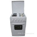 4 burner Gas stove + electric stove free standing oven with cover